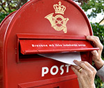 Stemmer pr brev - postkasse