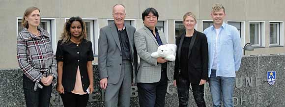 Robotsælens japanske opfinder imponeret over Fredensborg