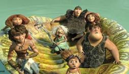 Filmen Croods vises for børn og deres familier