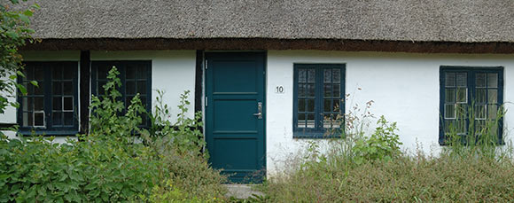 Fiskerhuset Byvejen 10, gammelt bindingsværkshus fra 1879 til salg? Foto: John Stæhr