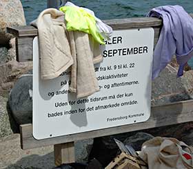 Badeforbudsskiltet fra 2012 var også ulovligt