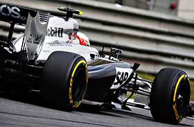 Kevin Magnussen F1, Kina resultater - træning - tidtagning - race