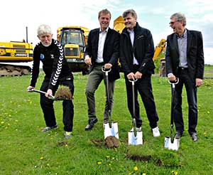 Humlebæk: Byggeriet af nyt idrætscenter i skudt i gang