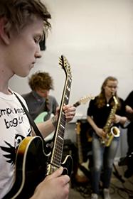 ”Jazz”. Foto:  Fredensborg Musikskole
