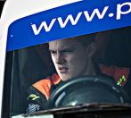 Frederik Mortensen kørte på racerbanen Donnington i England