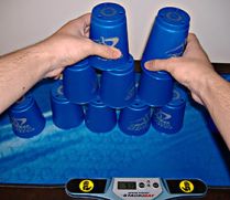 Speedstacking eller cupstacking