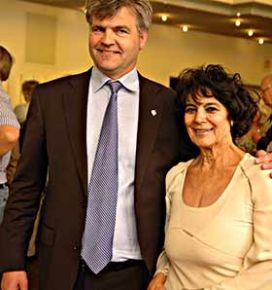borgmester Thomas lykke Pedersen og Ulla Hardy-Hansen