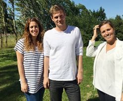 ngfredensborgs tre koordinatorer vil i de næste to uger besøge 7., 8. og 9. årgang på alle skoler i Fredensborg Kommune. Fra venstre: koordinator i Nivå, Dalia Ghadban, koordinator i Kokkedal Paulus Ekstrand og koordinator i Humlebæk og Fredensborg Mette Franck